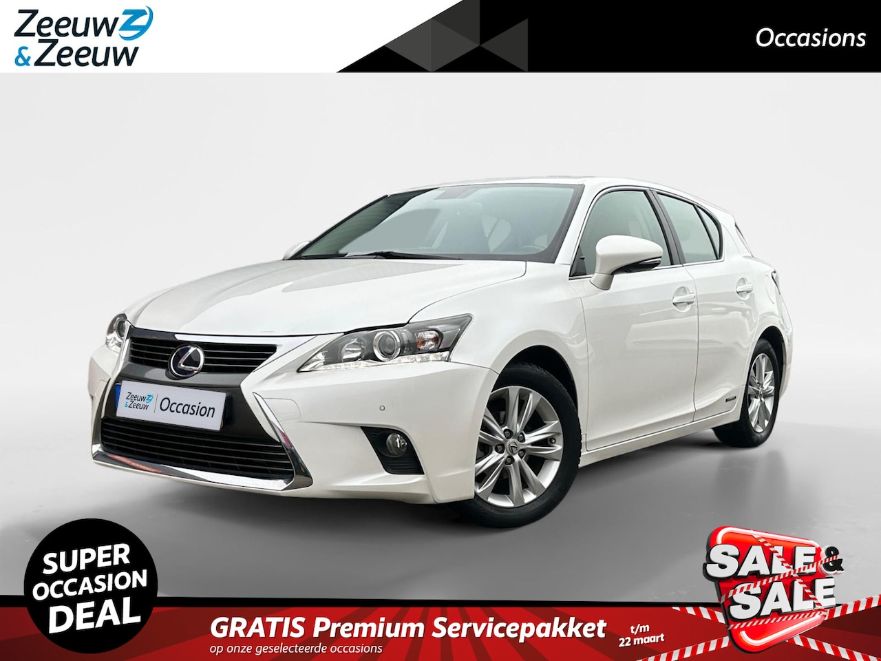 Lexus CT 200h - Executive |Dealer onderhouden|Zeer compleet|Parkeersensoren voor en achter| - AutoWereld.nl