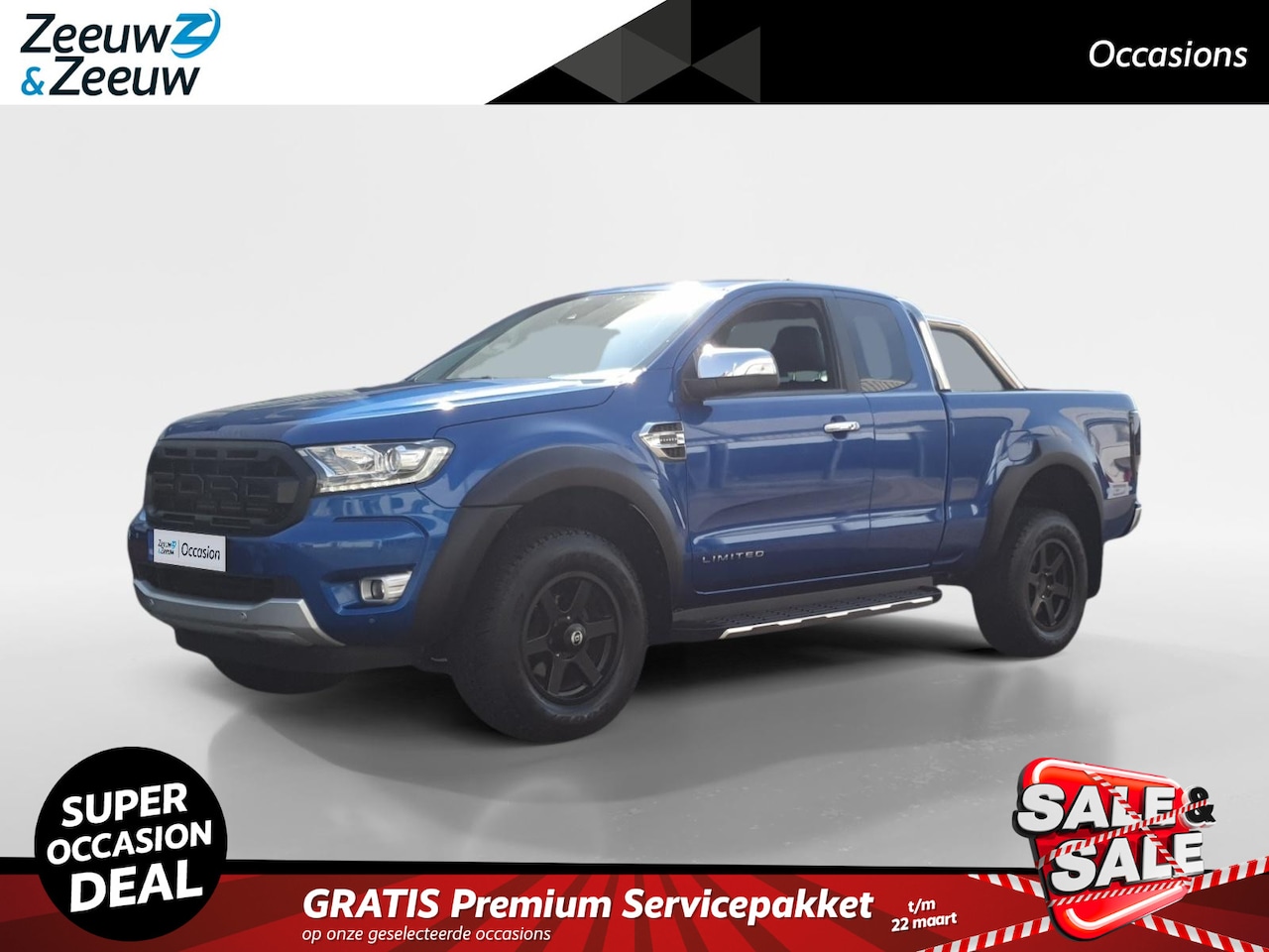 Ford Ranger - 2.0 EcoBlue Limited Super Cab 2.0 EcoBlue Limited Super Cab - AutoWereld.nl