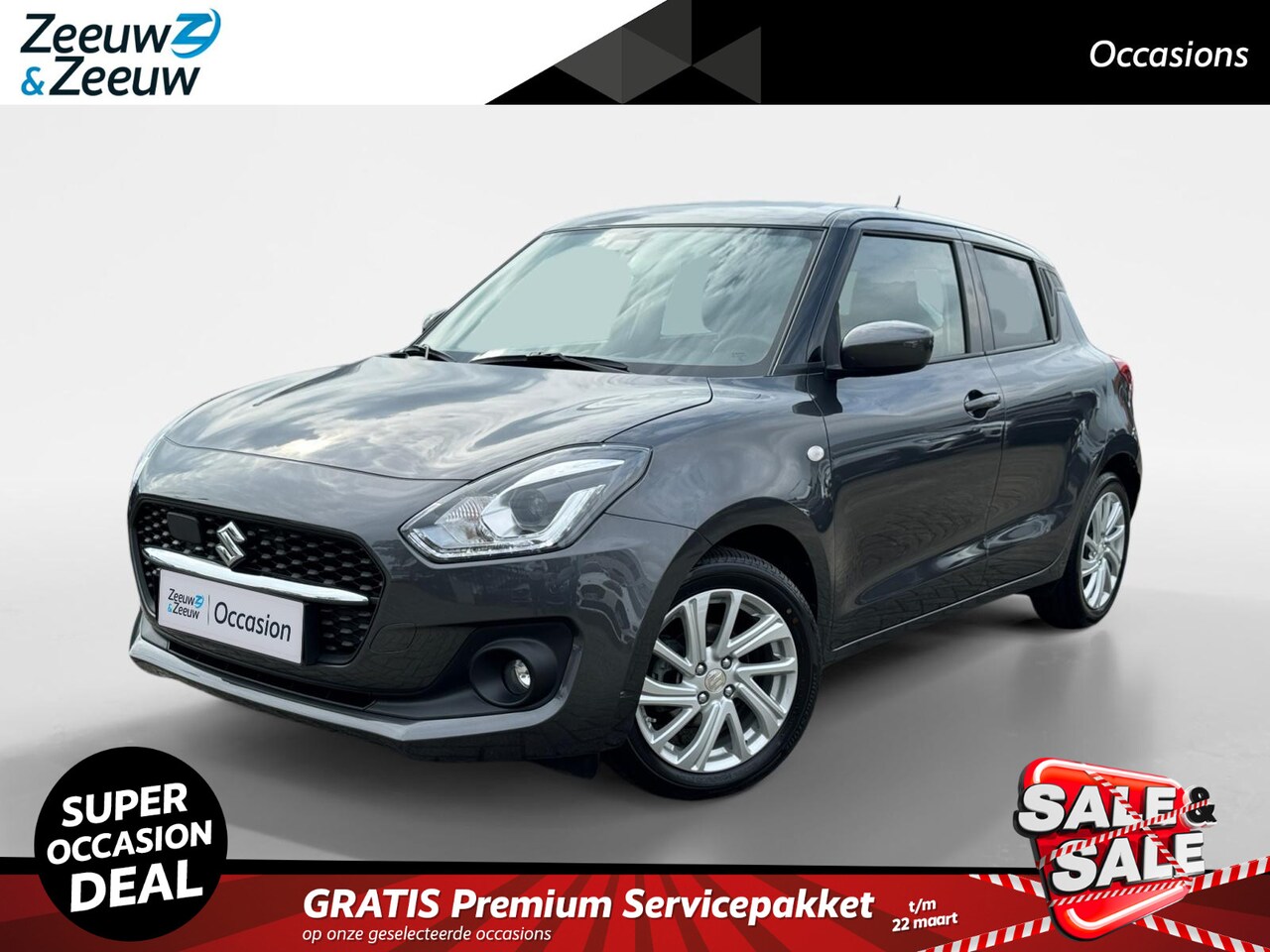 Suzuki Swift - 1.2 Select Smart Hybrid |Zeer compleet|Achteruitrijcamera|Adaptive cruise control| - AutoWereld.nl