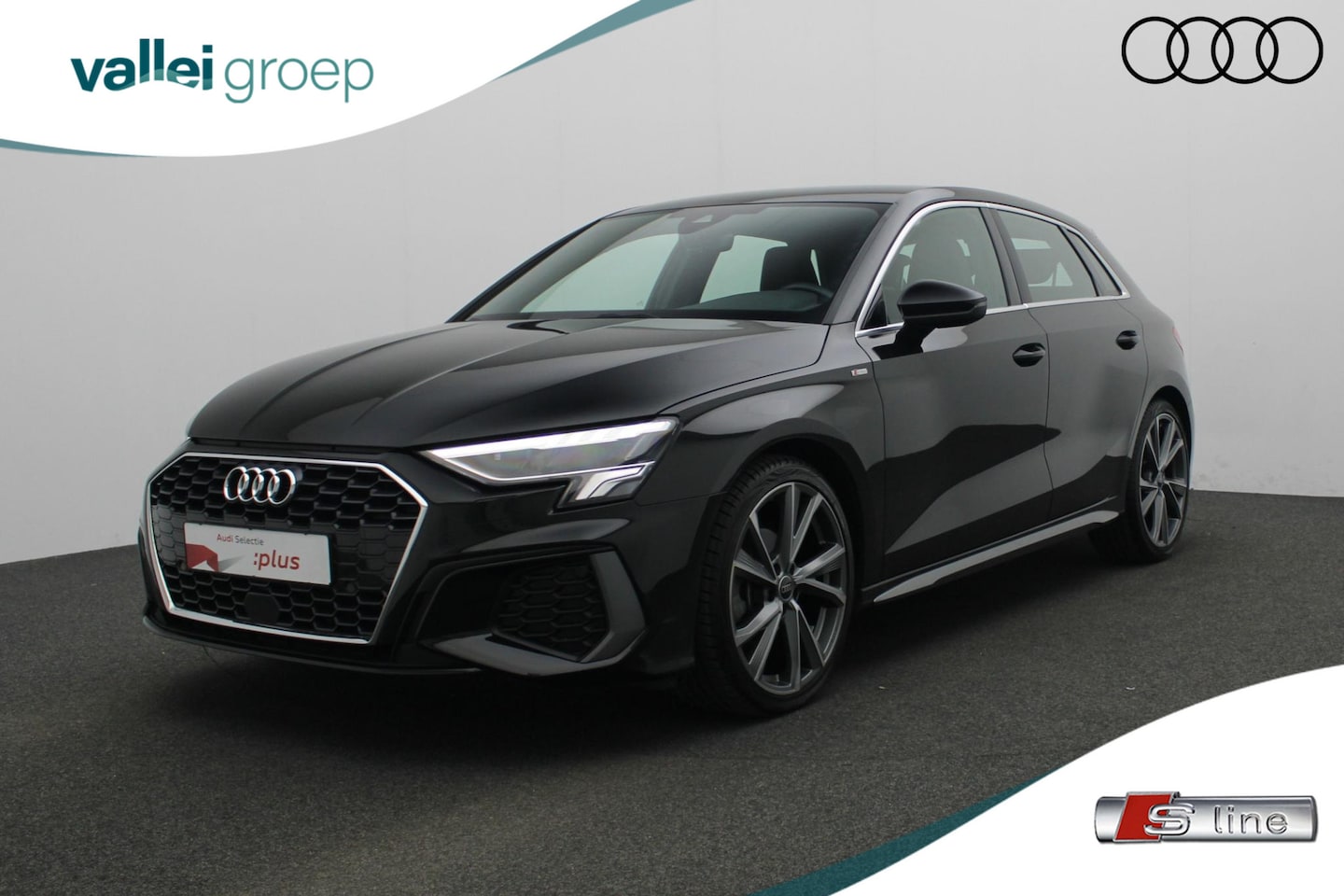 Audi A3 Sportback - 35 TFSI 150 pk S-tronic S edition | Navi | 19 inch | Full LED | Cruise | Apple Carplay / A - AutoWereld.nl