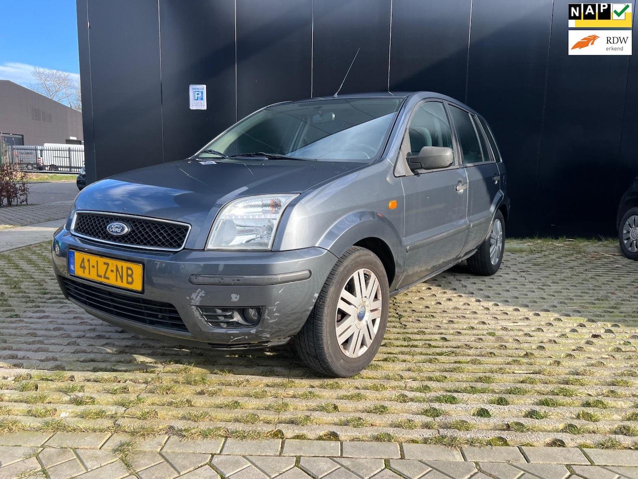 Ford Fusion - 1.6-16V Luxury Airco Elek pakket Nwe APK NL Auto NAP - AutoWereld.nl