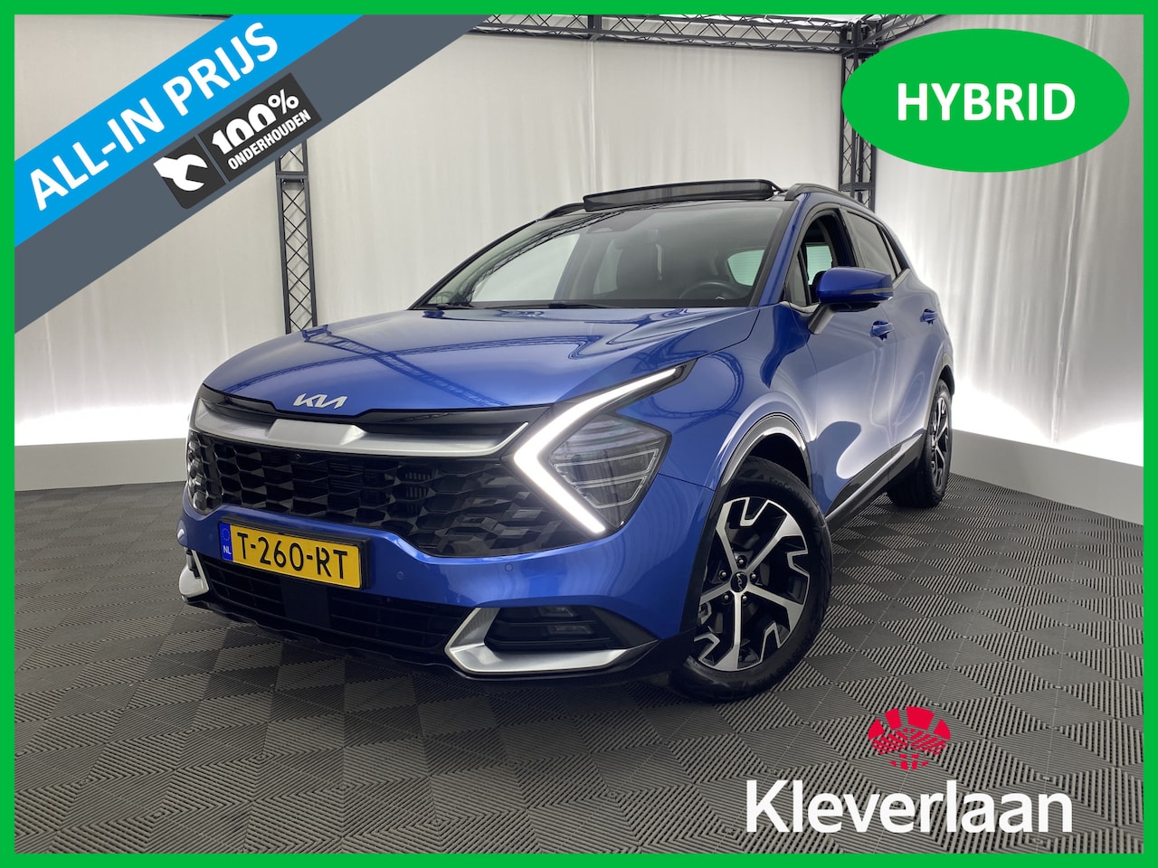 Kia Sportage - 1.6 T-GDI Dynamic-PlusLine 230 pk Hybrid Automaat | Bomvol Opties | Pan. dak | - AutoWereld.nl