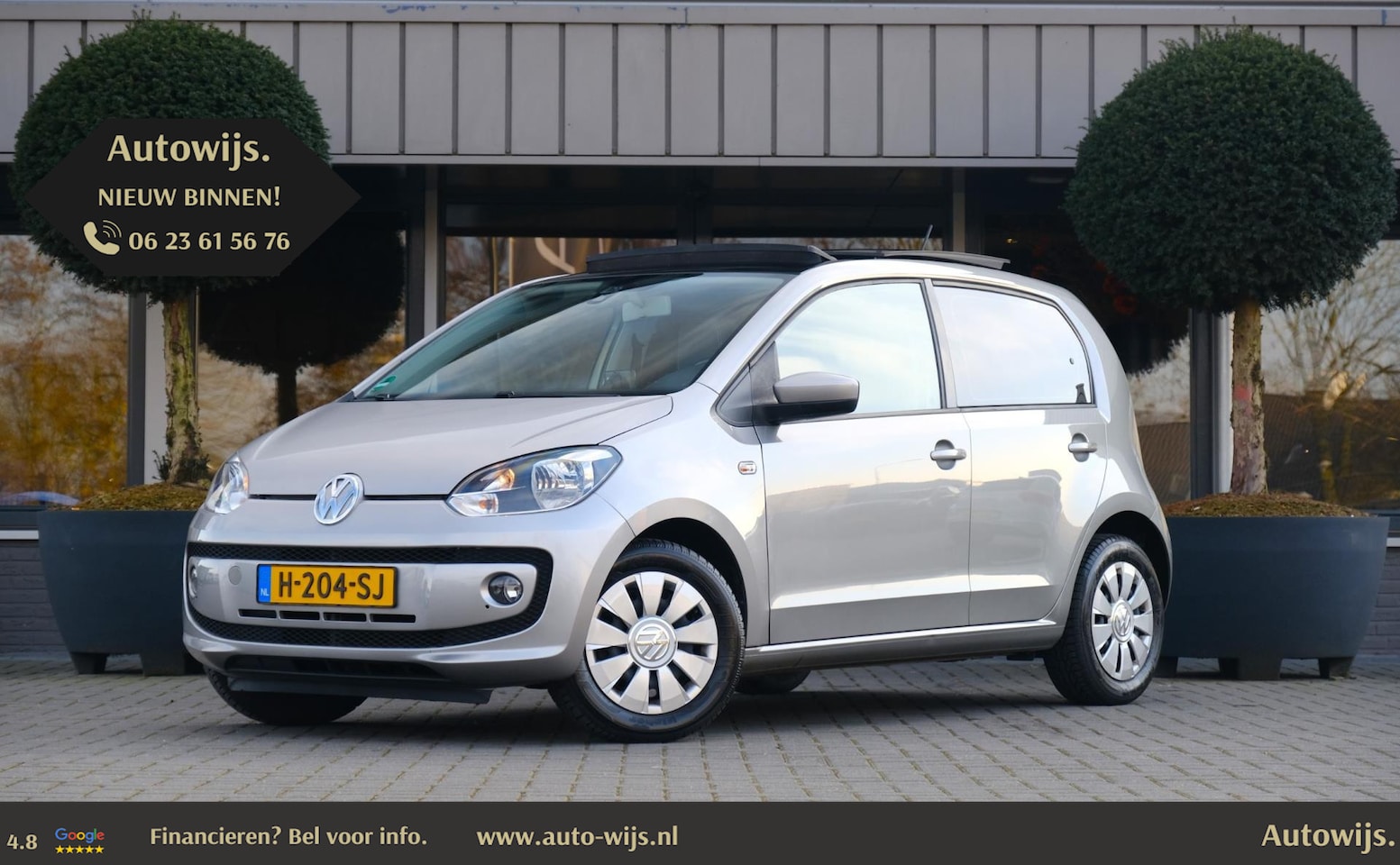 Volkswagen Up! - 1.0 high up!|AUT|Pano|Leder|PDC|NAVI|5-DEU - AutoWereld.nl