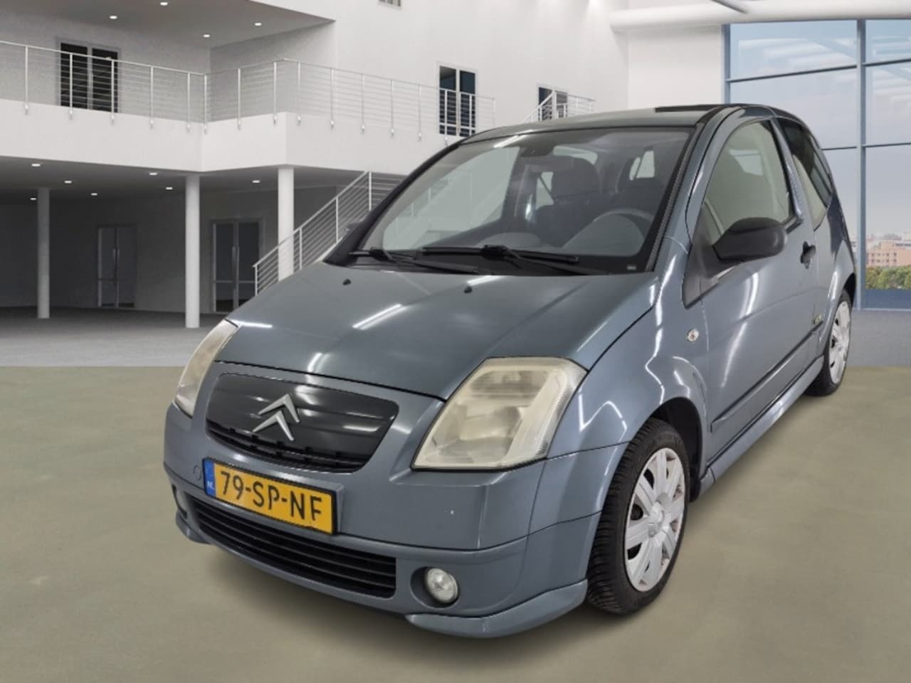 Citroën C2 - 1.4i VTR/ INTERIEUR IN KLEUR - AutoWereld.nl