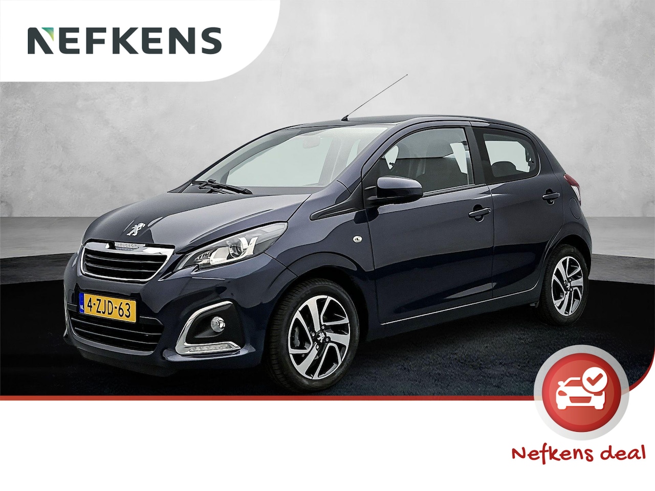 Peugeot 108 - Allure 82 pk | Climate Control | Bluetooth | LED Dagrijverlichting | Lederen Stuurwiel en - AutoWereld.nl