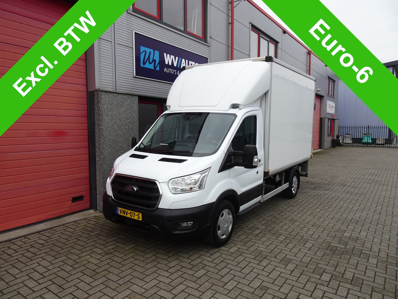 Ford Transit - 350 2.0 TDCI L2 h 2 koelwagen met laadklep 3 zits - AutoWereld.nl