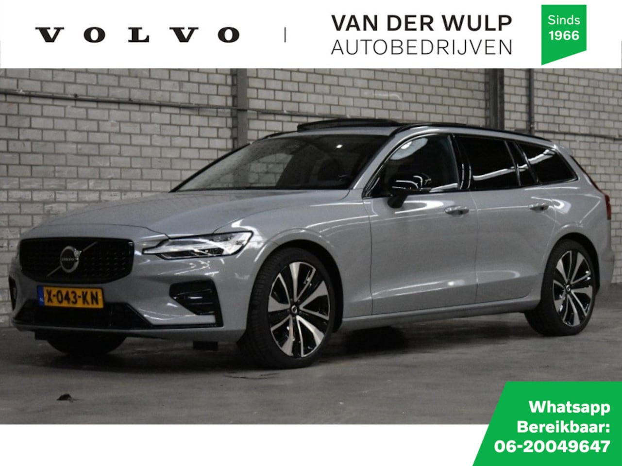 Volvo V60 - B3 163pk Plus Dark | Schuifdak | 19'' | Leder | Getint glas - AutoWereld.nl