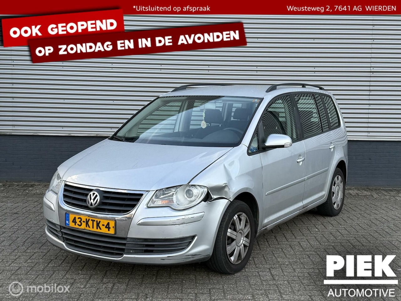 Volkswagen Touran - 1.6 Trendline 7-PERSOONS - AutoWereld.nl