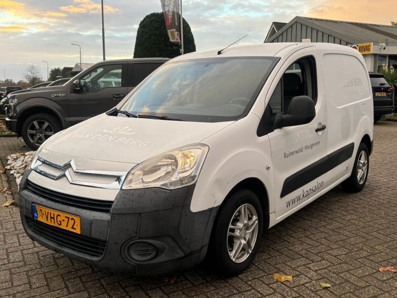 Citroën Berlingo - 1.6 HDI 2010 Wit Airco Schuifdeur Trekhaak - AutoWereld.nl