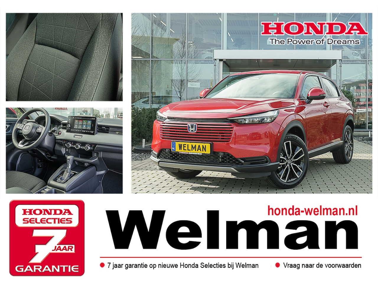 Honda HR-V - 1.5i e:HEV ELEGANCE - NIEUW - FULL HYBRID - AutoWereld.nl