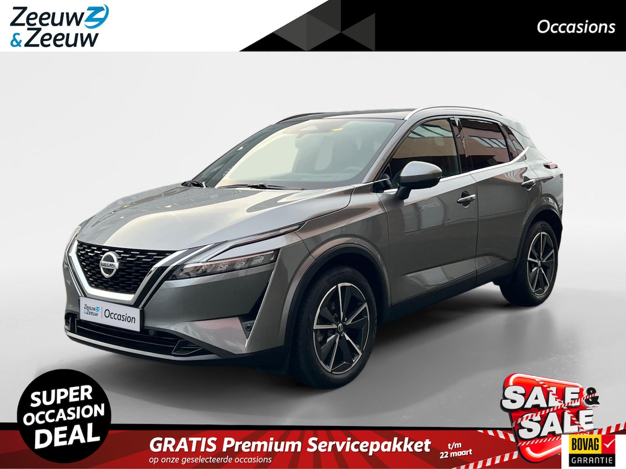 Nissan Qashqai - 1.3 MHEV Xtronic Premiere Edition | Panorama dak | 360-Camera | Parkeersensoren | Dodehoek - AutoWereld.nl