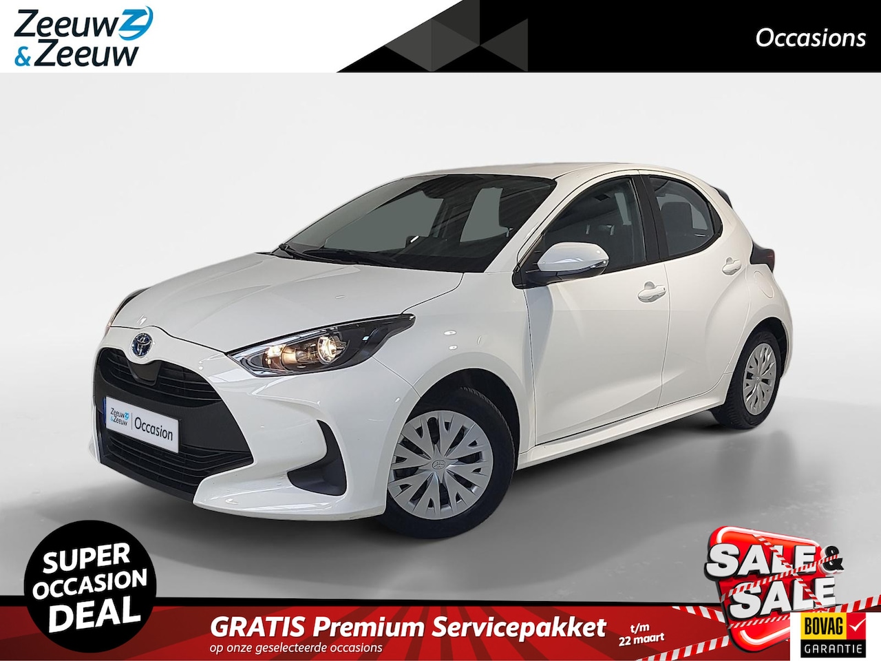 Toyota Yaris - 1.5 Hybrid Active | Achteruitrijcamera met belijning | Apple Carplay/Android auto |Adaptie - AutoWereld.nl