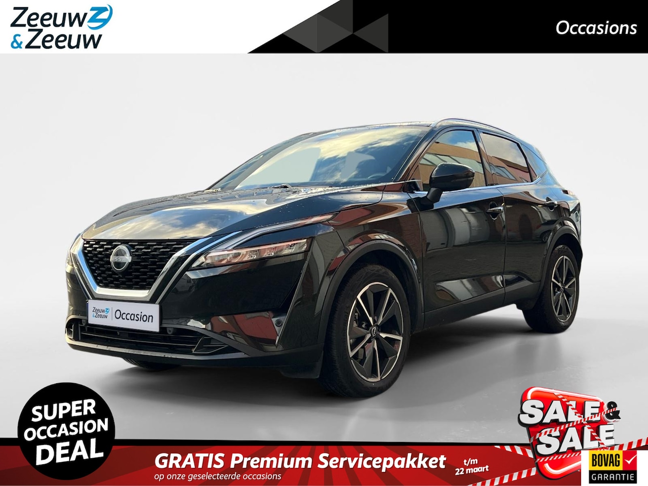 Nissan Qashqai - 1.3 MHEV Xtronic Tekna | Panorama dak | 360-Camera | Parkeersensoren | Dodehoek detectie | - AutoWereld.nl