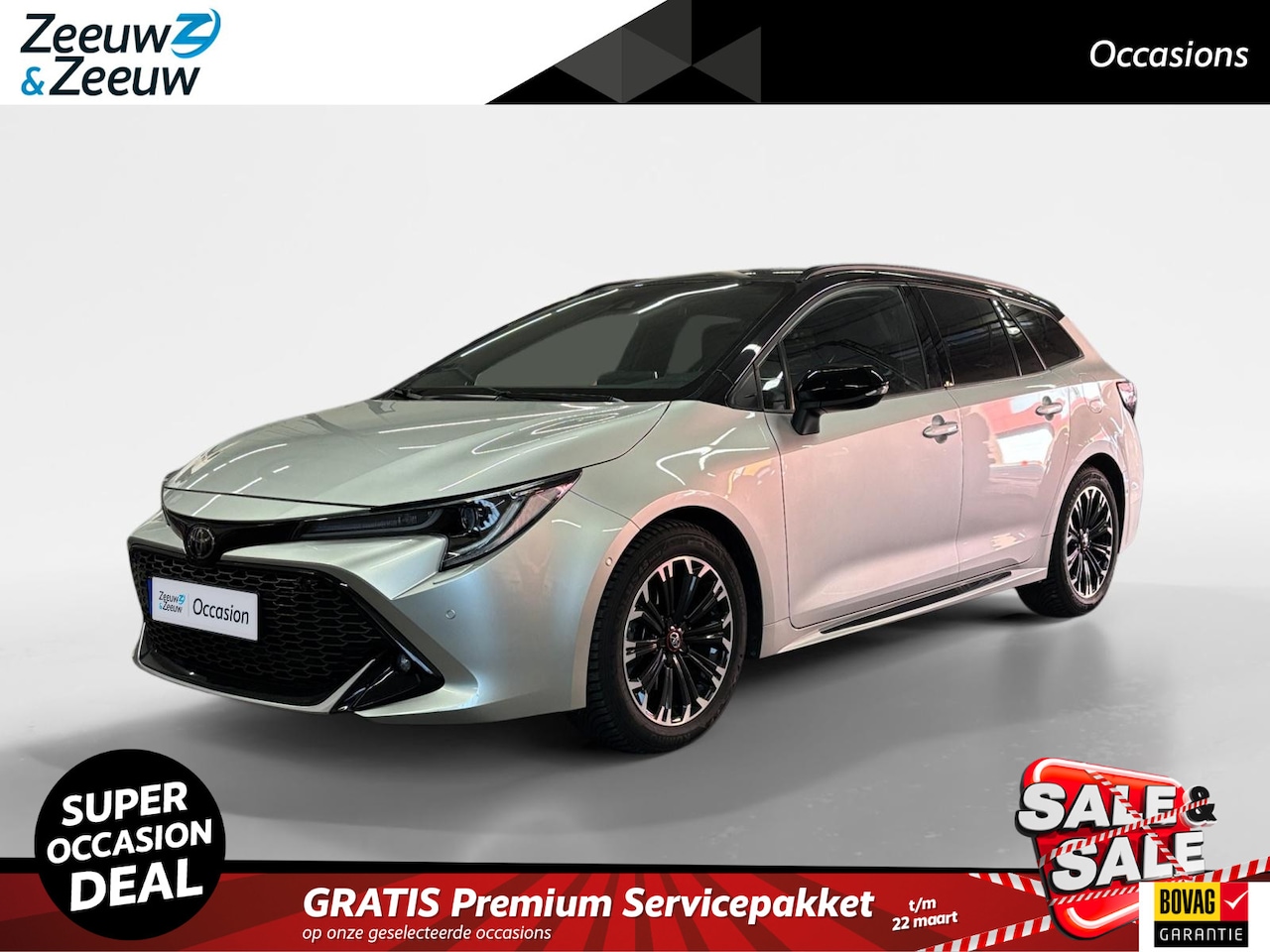 Toyota Corolla Touring Sports - 2.0 Hybrid GR-Sport 183 PK | Unieke auto | Leder interieur | Stoelverwarming | Achteruitri - AutoWereld.nl