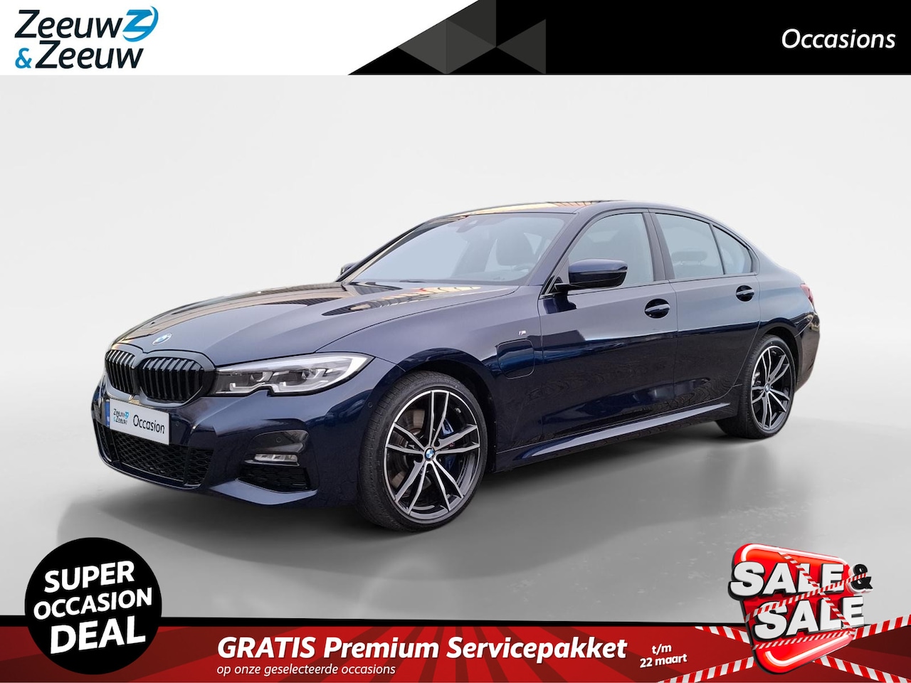 BMW 3-serie - 330e eDrive M-Sport | 19 INCH | HUD | LEDER | LED | NL-AUTO | DEALER ONDERHOUDEN | - AutoWereld.nl