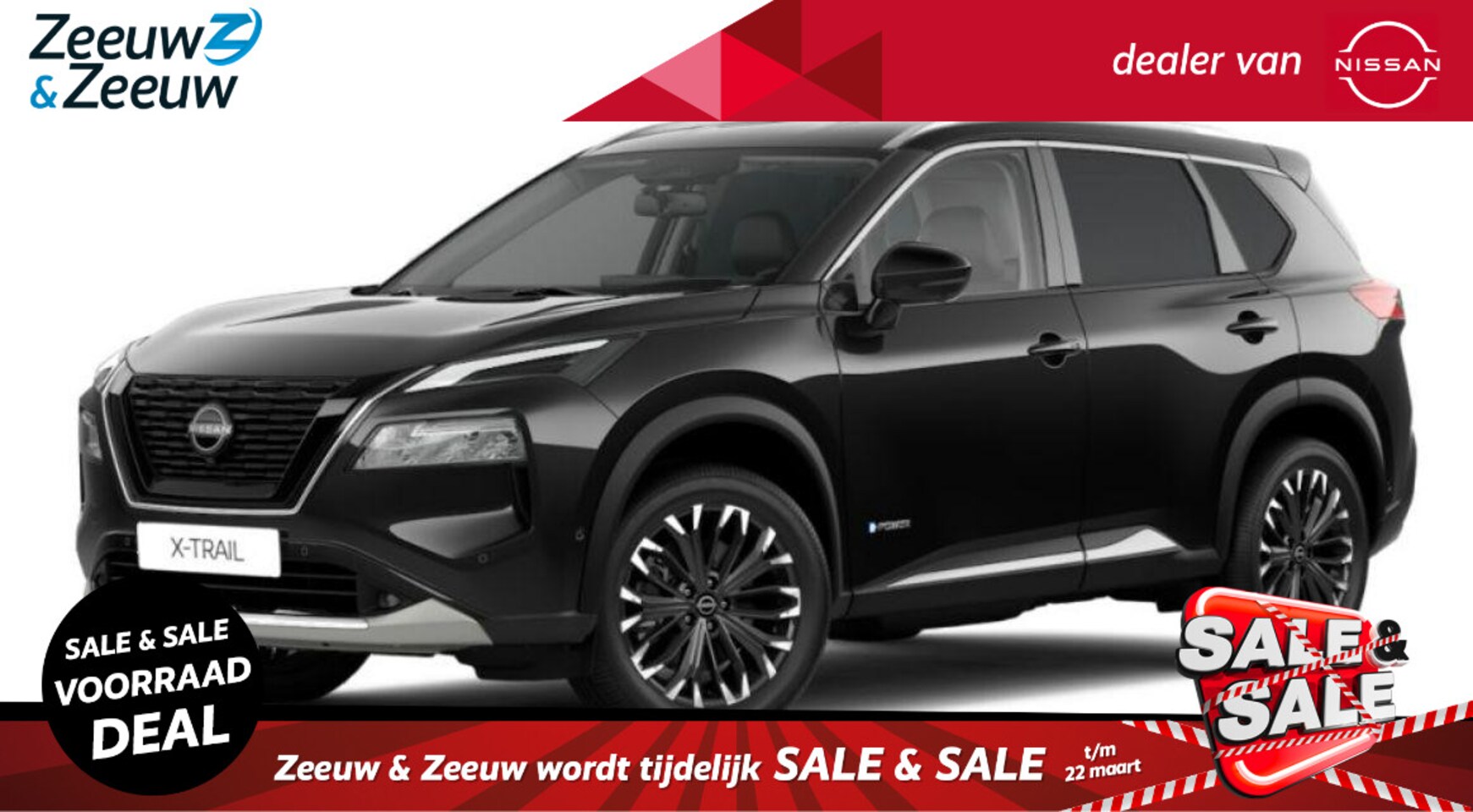 Nissan X-Trail - 1.5 e-Power Tekna | PRO-PILOT | € 10.000,= VOORRAAD KORTING | LEDER INTERIEUR | - AutoWereld.nl