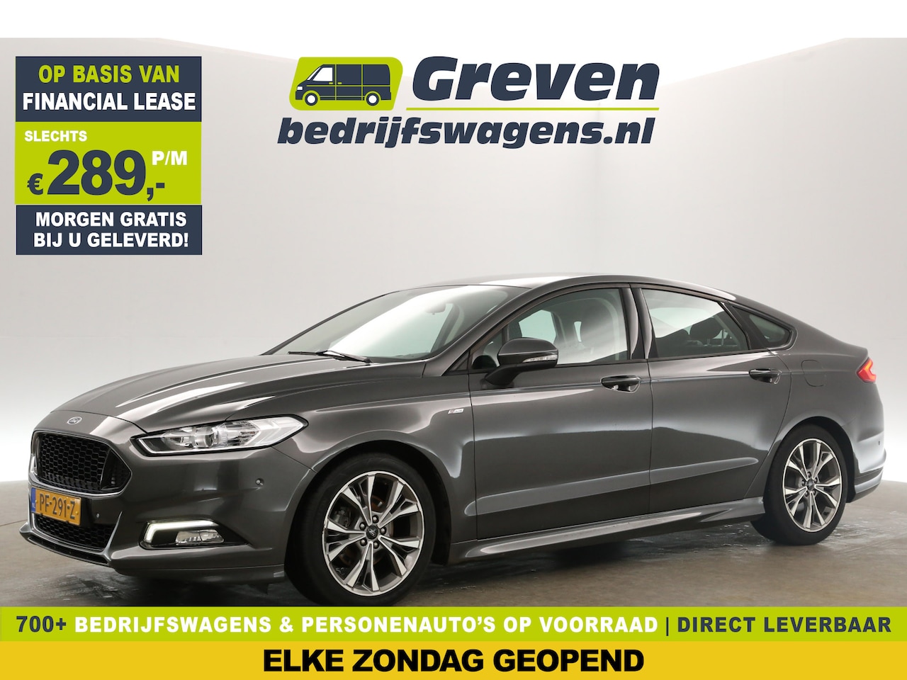 Ford Mondeo - 1.5 ST Line 161PK Sfeerver. LED Trekhaak Clima Cruise PDC Navi 18"LMV - AutoWereld.nl