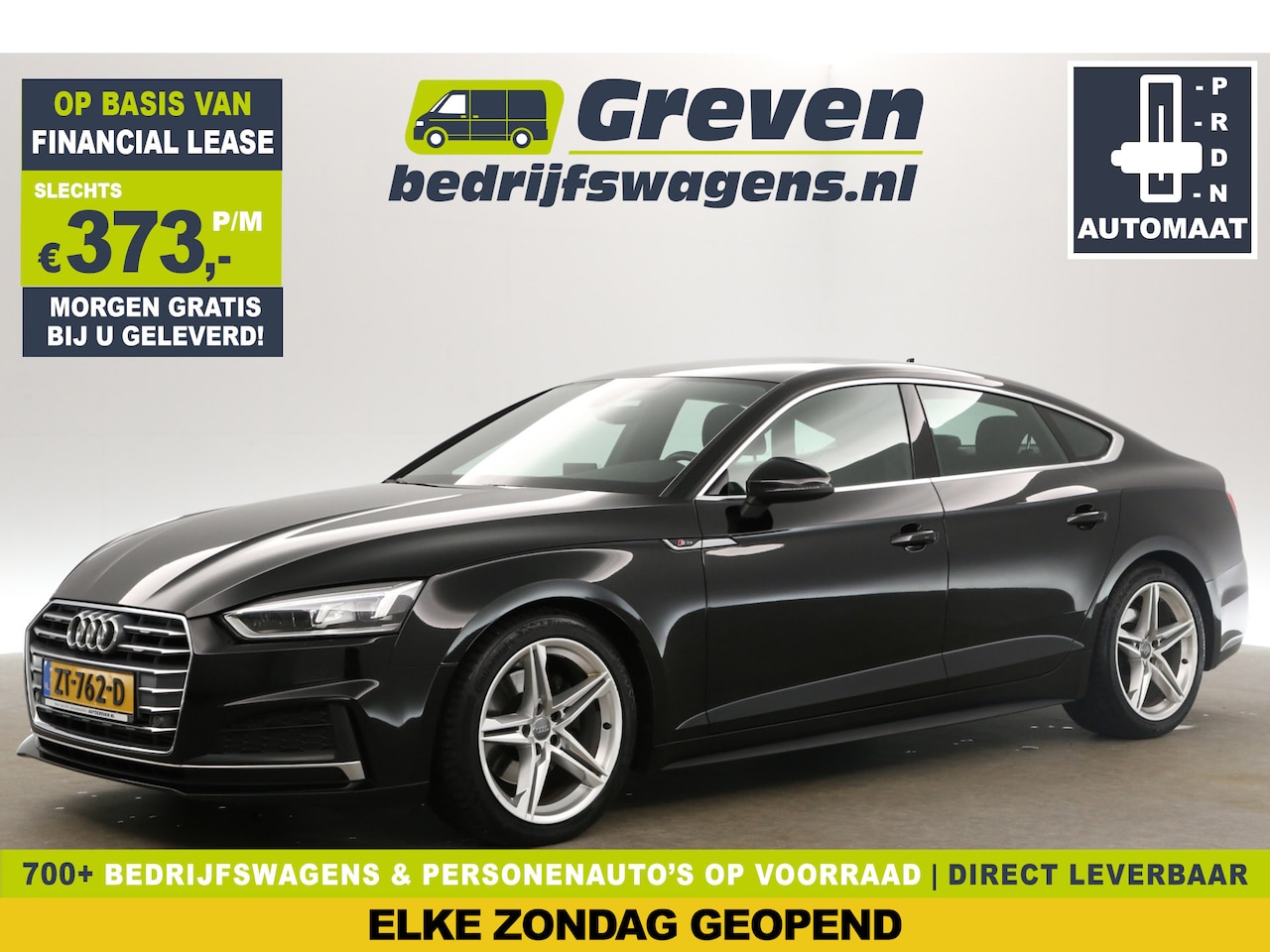 Audi A5 - 40 TFSI 190PK S-line Automaat Clima Cruise LED Navi PDC Stoelverwarming 18"LMV - AutoWereld.nl