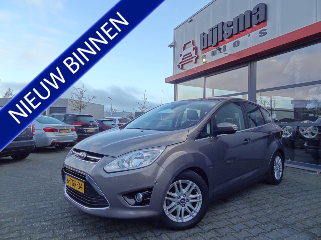 Ford C-Max - 1.0 Titanium | NL-AUTO | TREKHAAK | ECC | NAVI | CRUISE | CAMERA - AutoWereld.nl