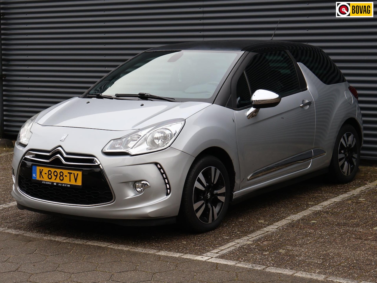 Citroën DS3 - 1.6 So Chic in Black Airco Cruise PDC APK Garantie - AutoWereld.nl