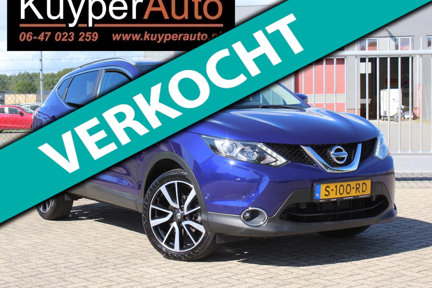 Nissan Qashqai - 1.2 Tekna automaat leder keyless camera's rondom panoramadak etc - AutoWereld.nl