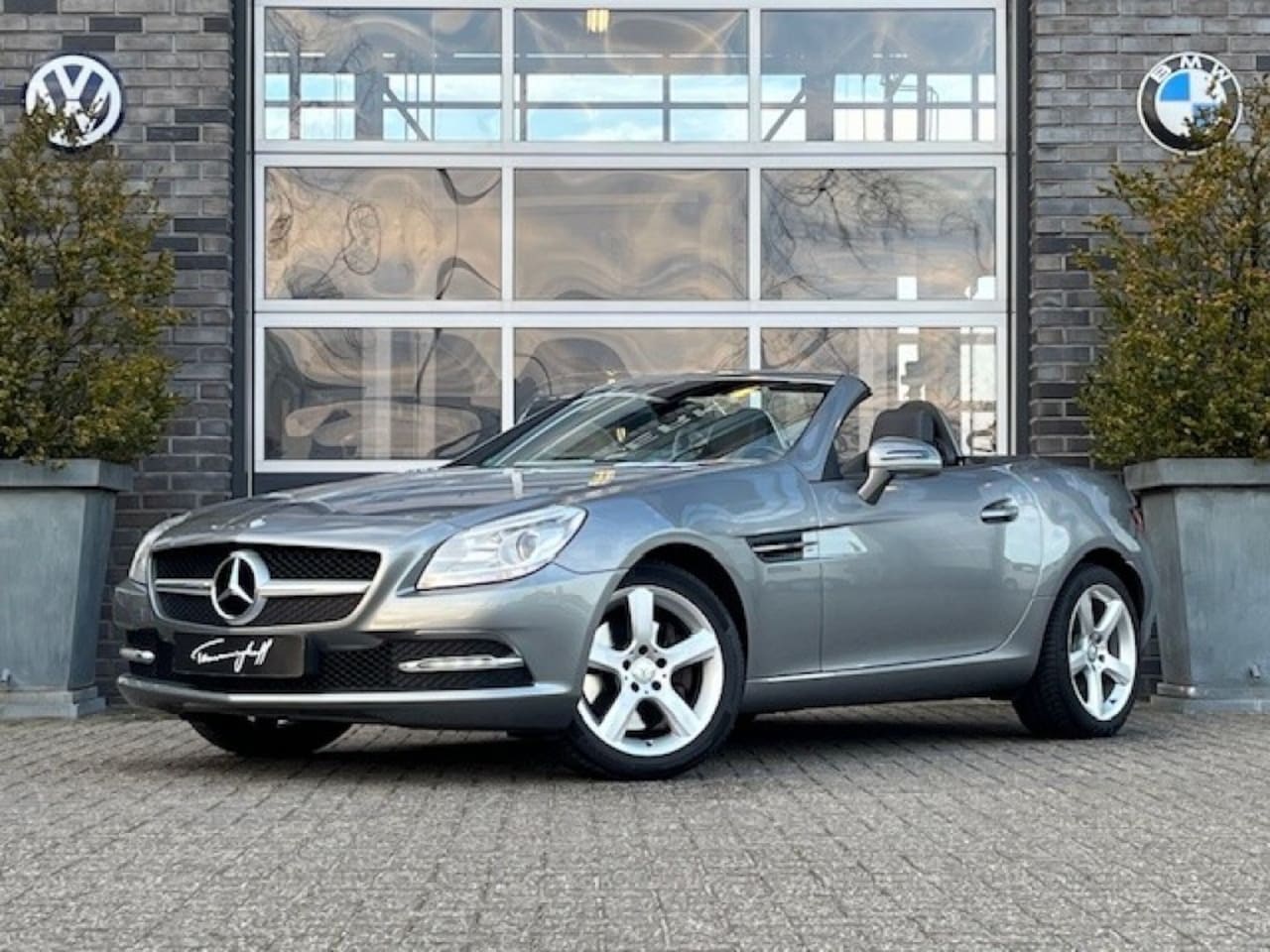 Mercedes-Benz SLK-klasse - 250 AUT. 204PK LEDER - AIRSCARF - STOELVERW. - 17 INCH - AutoWereld.nl