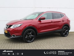 Nissan Qashqai - 1.6 DIG-T 163 Tekna / Navigatie / Trekhaak (1500 KG) / Panoramadak / Lederen Bekleding / C