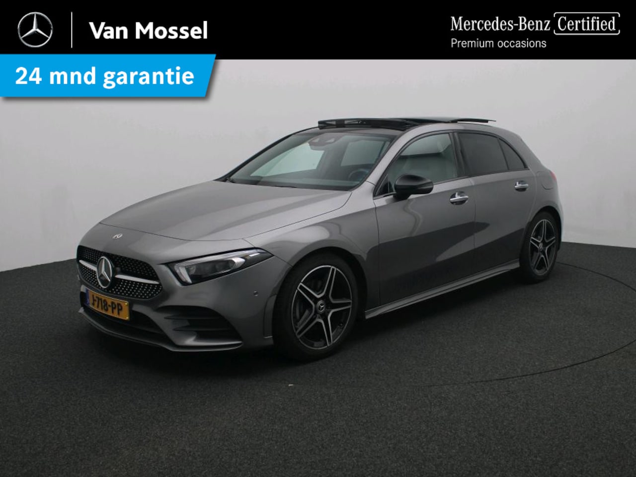 Mercedes-Benz A-klasse - 250 e Business Solution AMG Limited / Premium Plus/ Panoramadak/ Night/ Sfeerverlichting - AutoWereld.nl