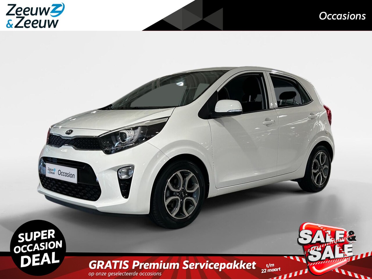 Kia Picanto - 1.0 CVVT DynamicPlusLine | Navi | Apple Carplay/Android Auto | Climate Control | 15"Lichtm - AutoWereld.nl