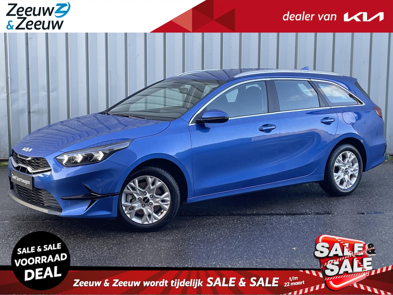 Kia Cee'd Sportswagon - Ceed 1.5 T-GDi DynamicLine Extra inruilvoordeel € 4500.- | Navi | Cruise control | apple c - AutoWereld.nl