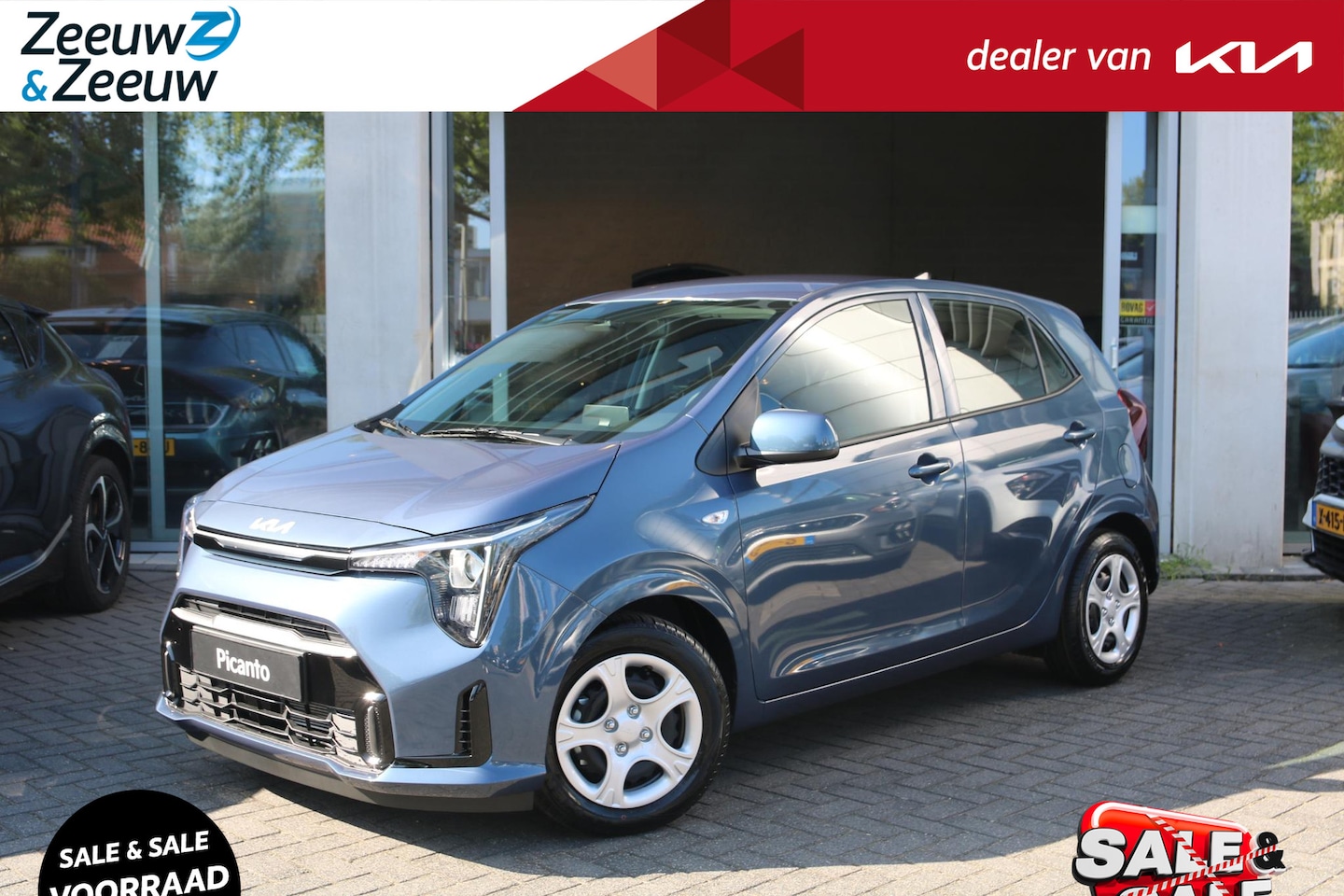 Kia Picanto - 1.0 DPI DynamicLine | Airco | Navi | Camera | Cruise Control | NIEUW TE BESTELLEN | €1.000 - AutoWereld.nl