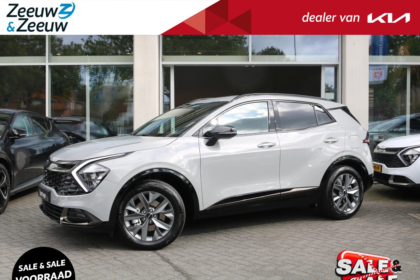 Kia Sportage - 1.6 T-GDi Hybrid Dark Edition | Airco | Navi | Camera | Stoel & Stuurverwarming| Cruise Co - AutoWereld.nl