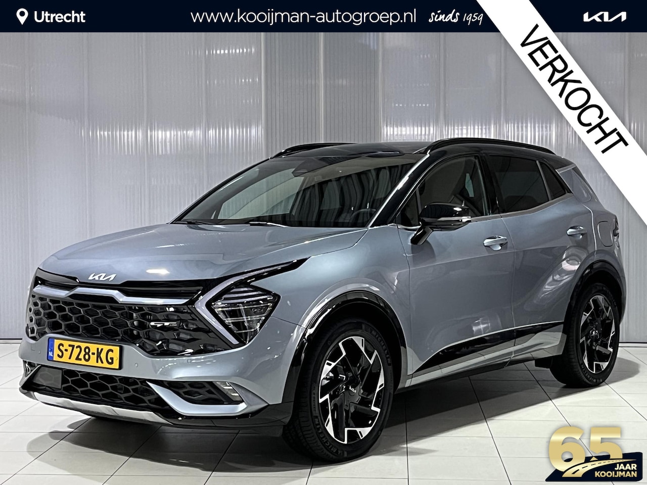 Kia Sportage - 1.6 T-GDi Plug-in Hybrid AWD GT-Line Direct Leverbaar, uniek! | Elek. glazen panorama dak - AutoWereld.nl