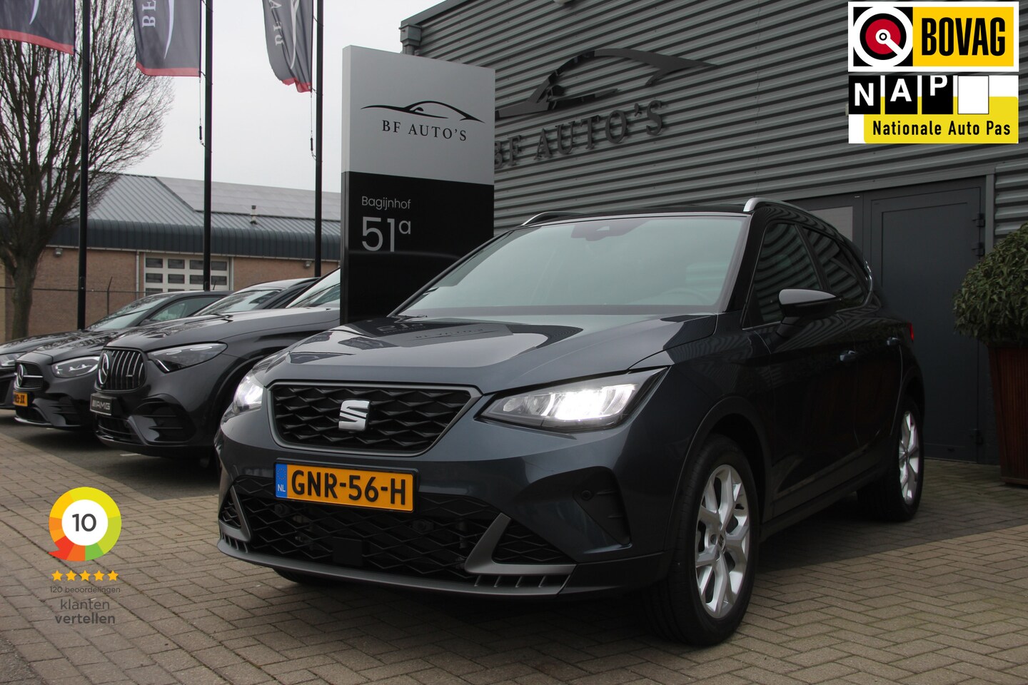 Seat Arona - 1.0 TSI FR Automaat 111Pk Business Connect LED | Keyless | Adapt Cruise | Camera | Stoelve - AutoWereld.nl