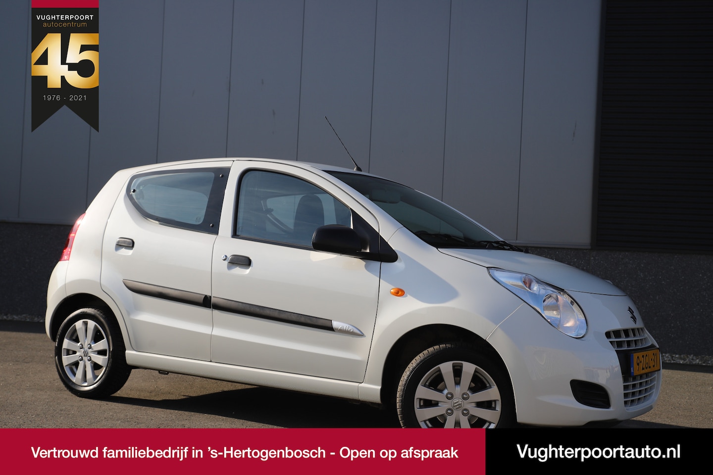 Suzuki Alto - 1.0 Celebration 5drs Airco/ Pearl white/Zuinig & €23 per mnd - AutoWereld.nl