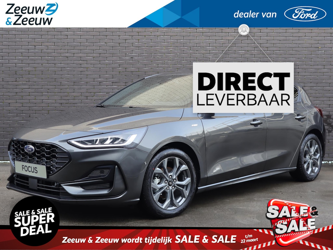 Ford Focus - 1.0 EcoBoost Hybrid ST Line 125pk | Demo| Stoel- stuur en voorruitverwarming | Parking pac - AutoWereld.nl