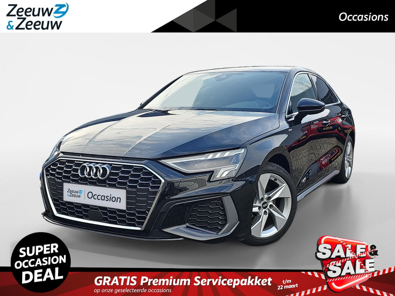 Audi A3 Limousine - 30 TFSI S Edition | Apple Carplay & Android Auto | Cruise Control | Climate Control | Navi - AutoWereld.nl