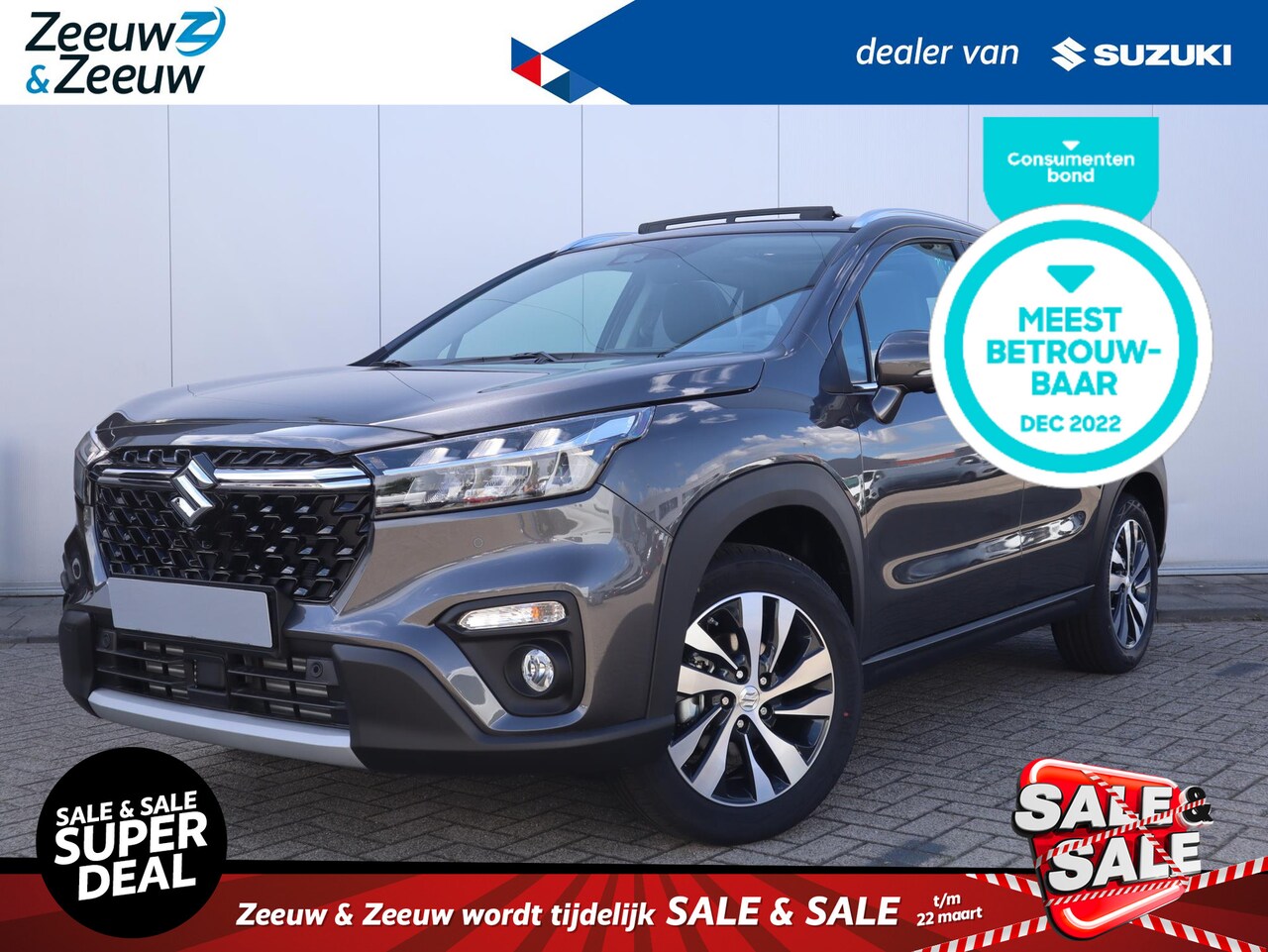 Suzuki S-Cross - 1.4 Boosterjet Style Smart Hybrid |  € 2000 actie korting | Vraag naar de beschikbare voor - AutoWereld.nl