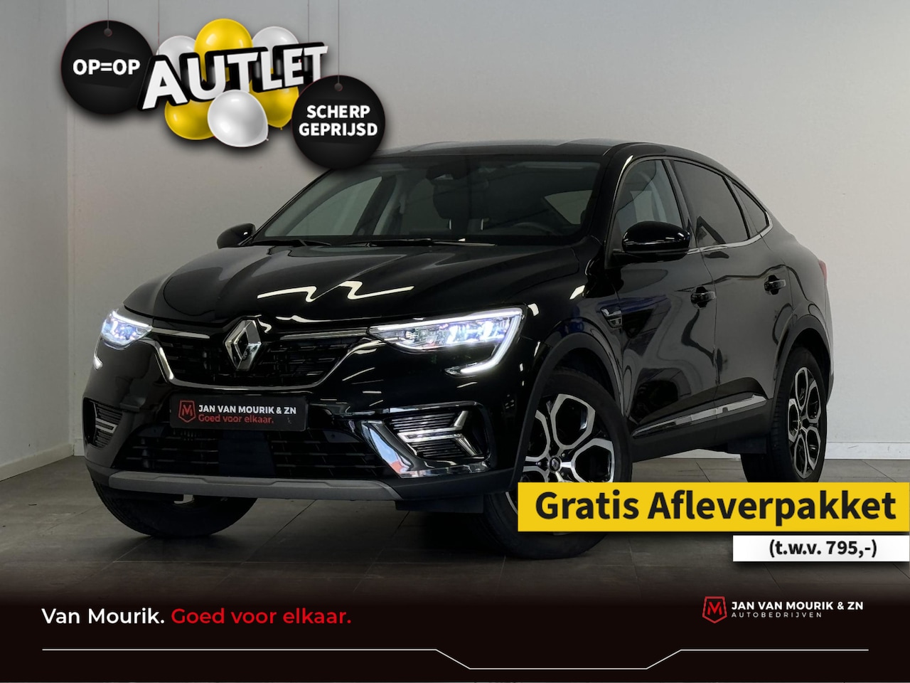 Renault Arkana - 1.3 Mild Hybrid 160 EDC Techno AUTOMAAT / CRUISE CONTROL / SFEERVERLICHTING / RIJBAANSENSO - AutoWereld.nl