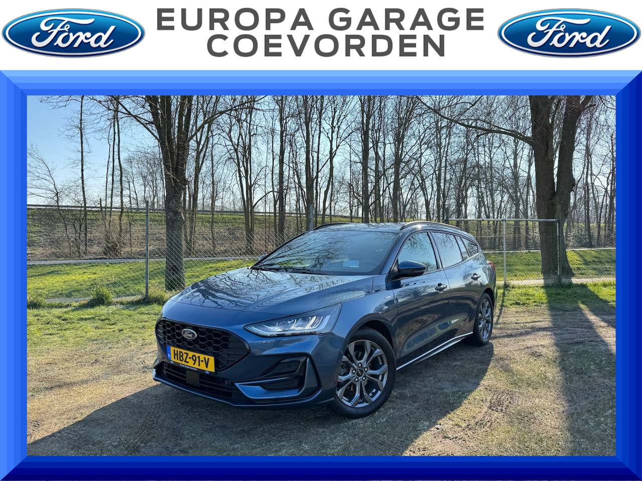 Ford Focus Wagon - 1.0 EB 125PK Hybrid ST Line X | ADAP. CRUISE | HAAK | BLIS | KEYLESS | HEADUP | - AutoWereld.nl