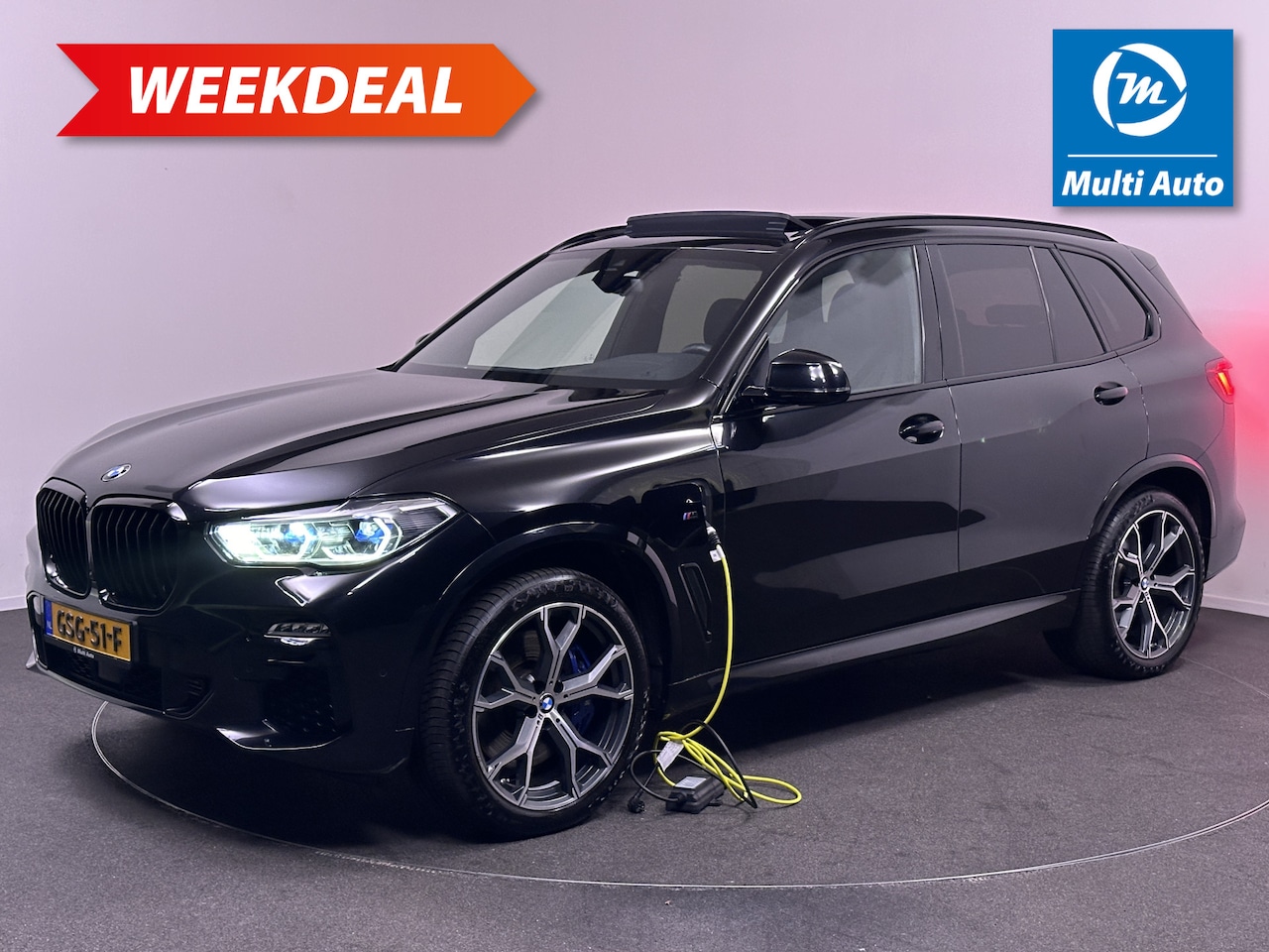 BMW X5 - xDrive45e M Sport Plug In Hybrid 394pk INCL BTW PHEV | Panodak | Trekhaak af fabriek | Ada - AutoWereld.nl