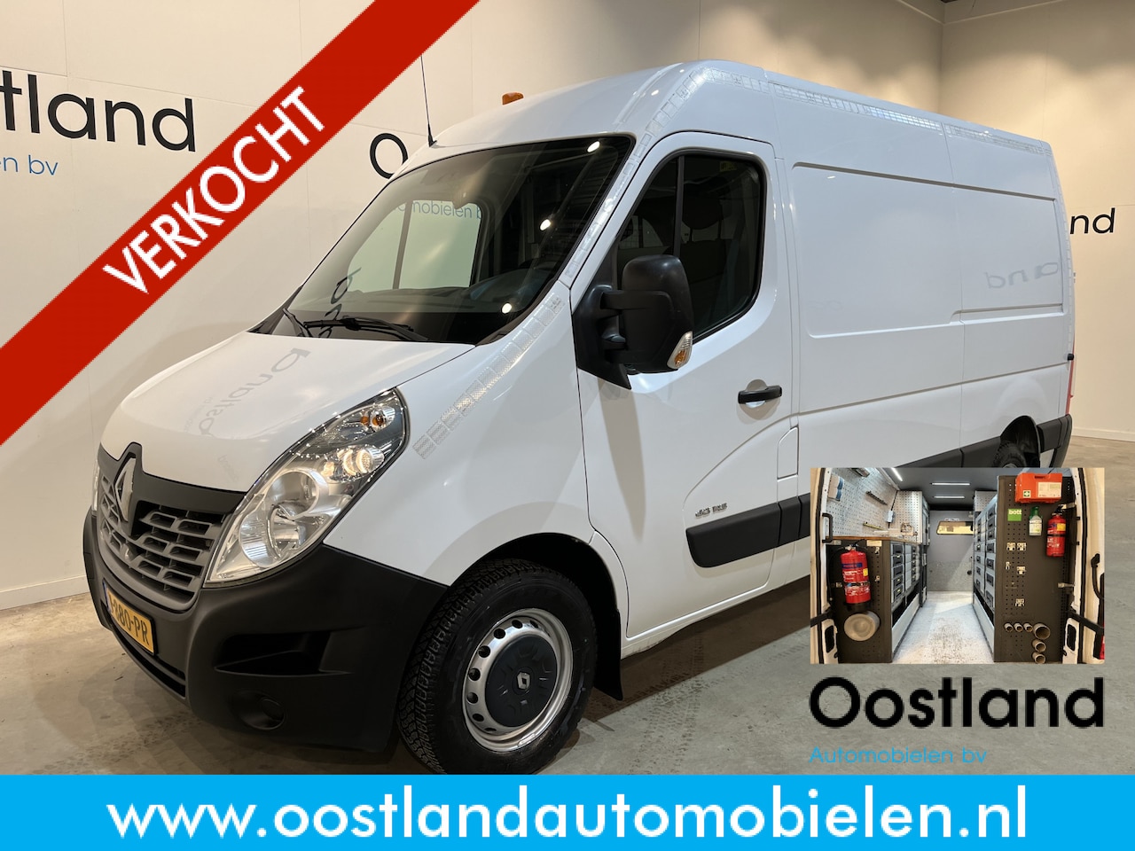 Renault Master - 2.3 dCi L2H2 145 PK Servicebus / Bott Inrichting / Euro 6 / 220V. / Airco / Cruise Control - AutoWereld.nl