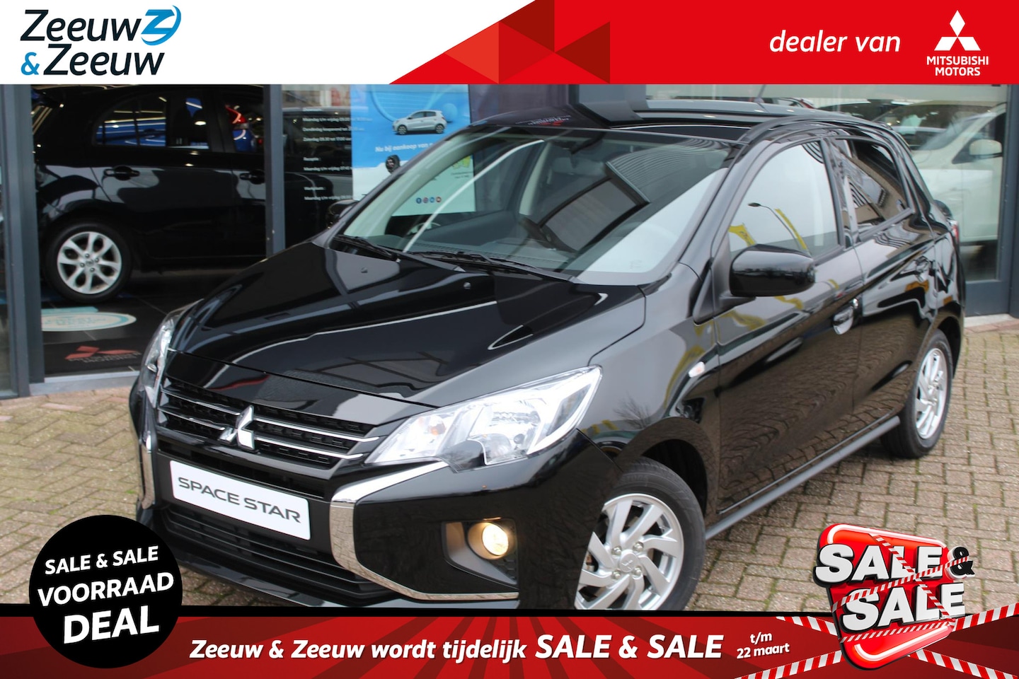 Mitsubishi Space Star - 1.2 Dynamic uitverkoop € 2500,- Korting Op is Op | 8 jaar garantie| Airco | Achteruitrijca - AutoWereld.nl