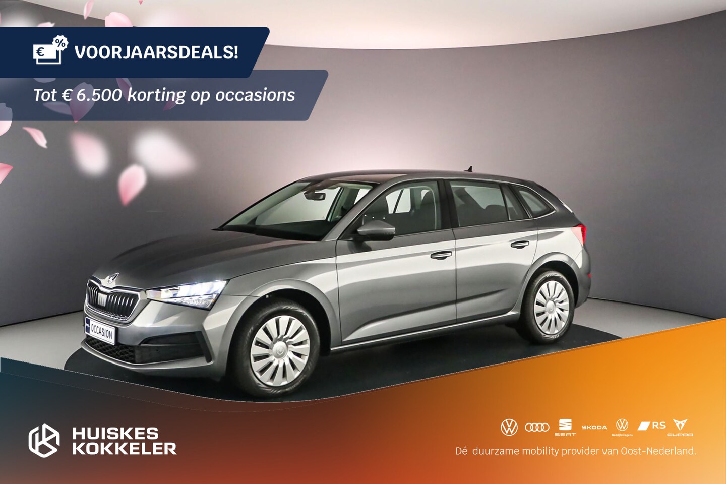 Skoda Scala - Active 1.0 TSI 95pk Airco, DAB, Radio, LED verlichting, App connect, Bluetooth - AutoWereld.nl