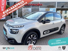 Citroën C3 - 1.2 83pk Shine | camera, parkeersensoren, navigatie, 16 inch velgen, dab, apple, android,