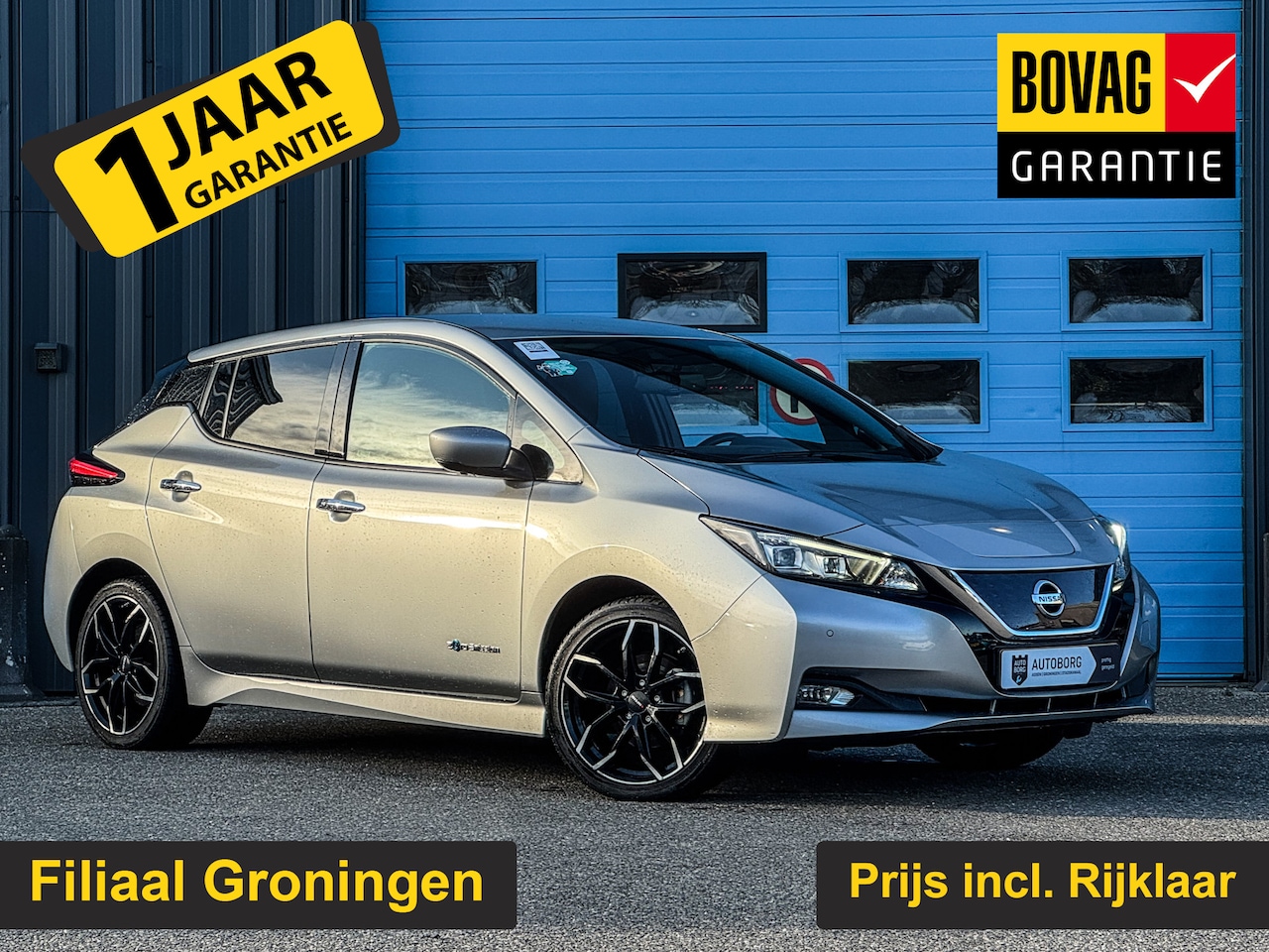 Nissan LEAF - Tekna 40 kWh Prijs Inclusief Onderhoud & 12 Maand BOVAG Garantie | Adaptive Cruise Control - AutoWereld.nl