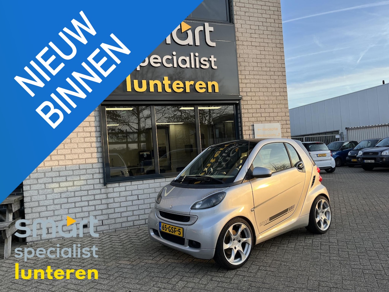 Smart Fortwo coupé - 1.0 mhd Passion stuurbekrachtiging! - AutoWereld.nl