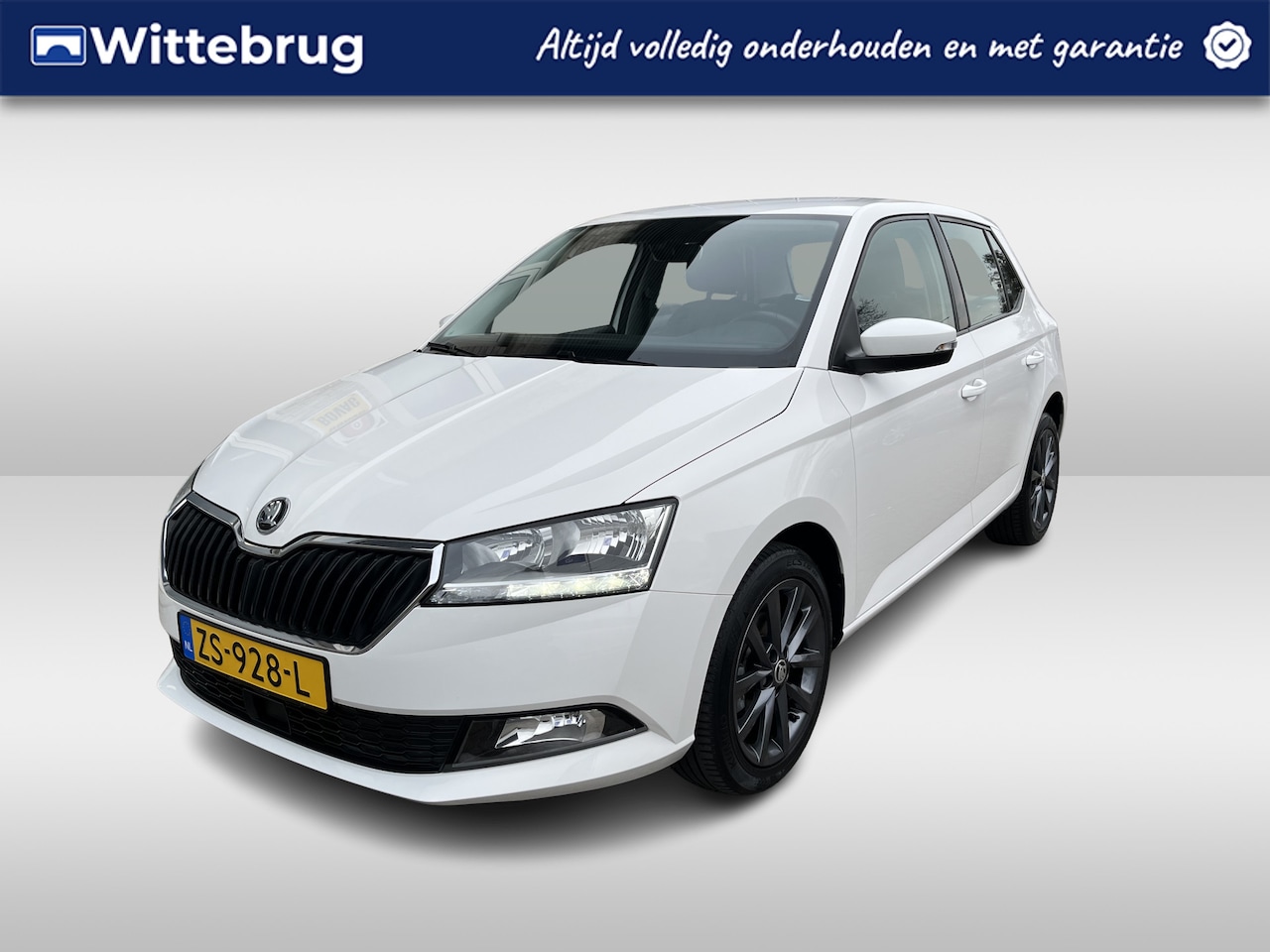 Skoda Fabia - 1.0 MPI Business Edition / CRUISE/ DAB RADIO/ SMARTLINK/ PARK. SENSOREN/ CLIMATE/ 16"LMV - AutoWereld.nl