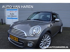 MINI Cooper - 1.6 AUTOMAAT 10 YEARS EDTION LEDEREN BEKLEDING SCHUIF/KANTELDAK