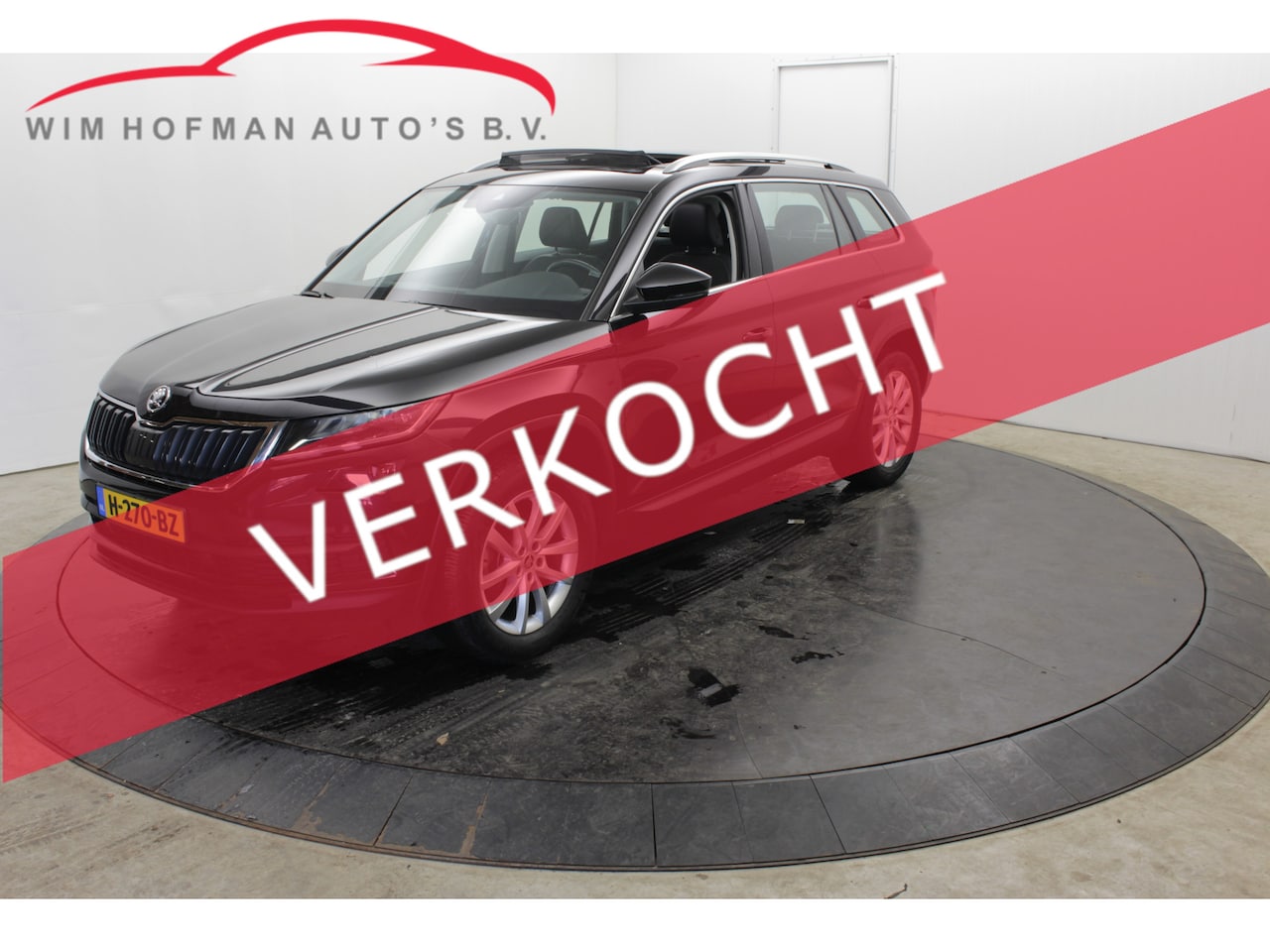 Skoda Kodiaq - 1.5 TSI Panodak Leder Wegklap Trekhaak Camera Sfeerverlichting Navi - AutoWereld.nl